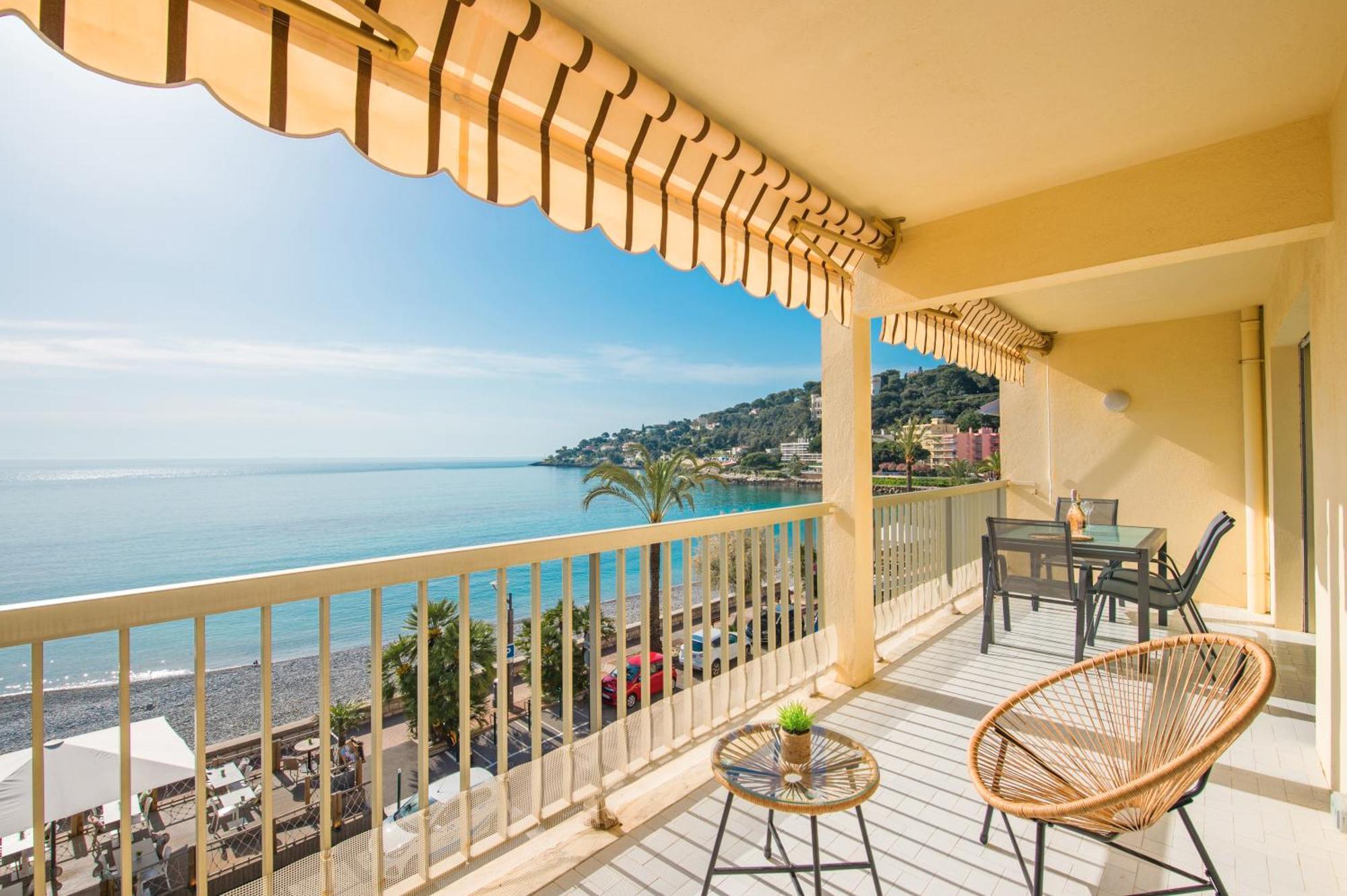 Roquebrune Plage - Terrace Splendid Sea View - BW Exterior foto