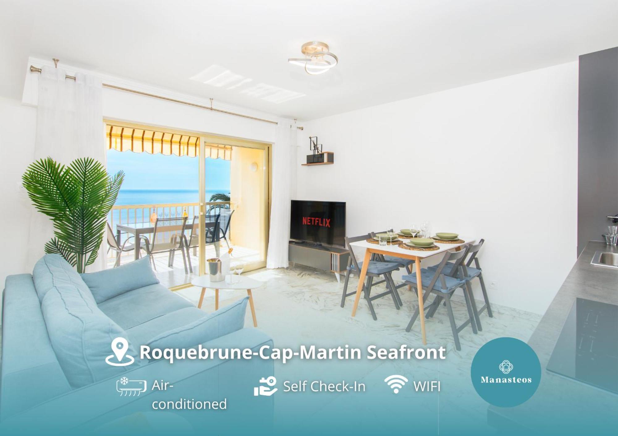 Roquebrune Plage - Terrace Splendid Sea View - BW Exterior foto